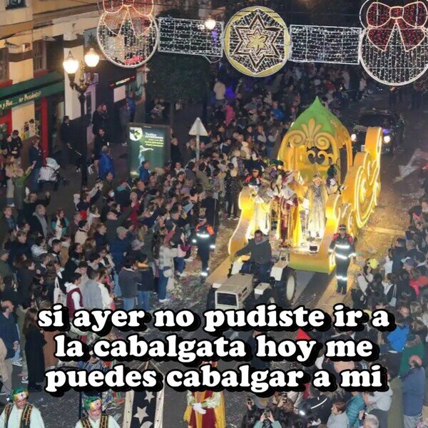 Meme_otros - La cuestión es cabalgar algo