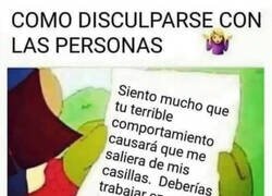 Enlace a Mis más sinceras disculpas