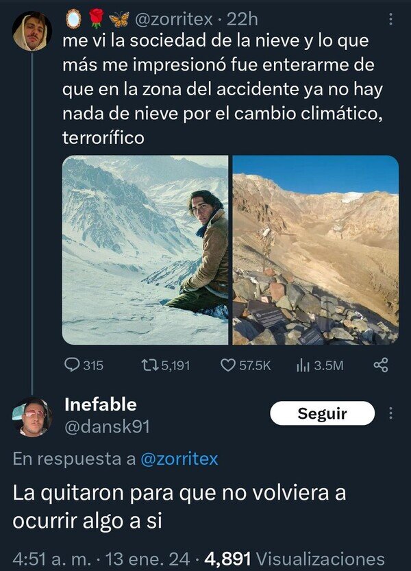 nieve,cambio climático,película,quitar,accidente,avión