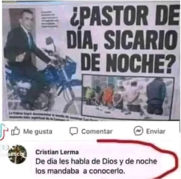 Otros - Pastor de día, sicario de noche