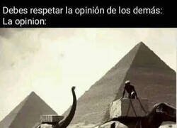 Enlace a Es que hay cada opinión por ahí...