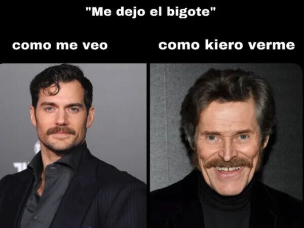 Meme_otros - ¿Quién no querría verse como Dafoe?