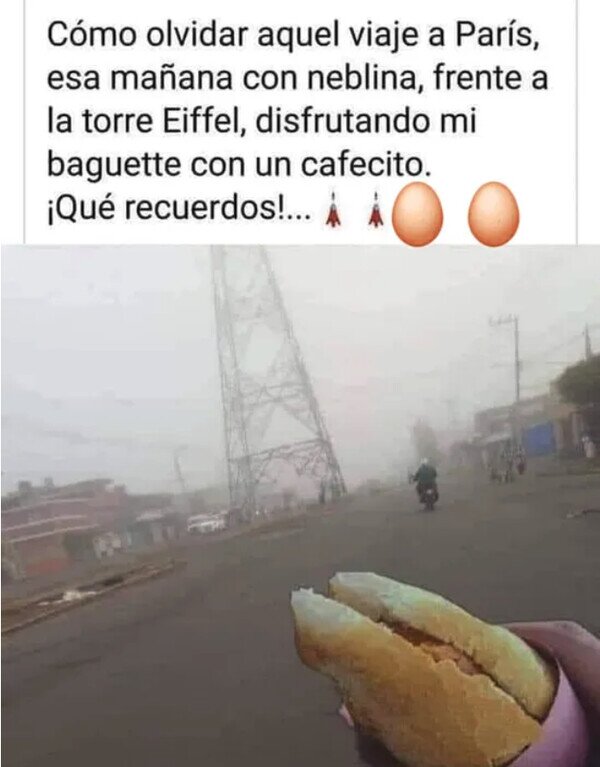 Meme_otros - Inolvidable viaje a París