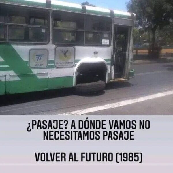 Meme_otros - El bus de Marty McFly