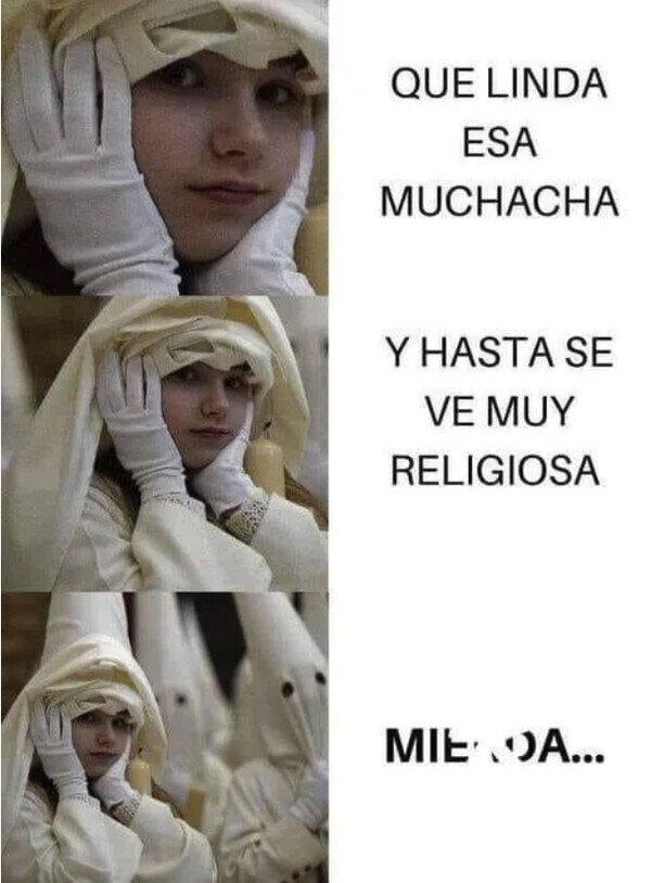 chica,católica,ku kux klan