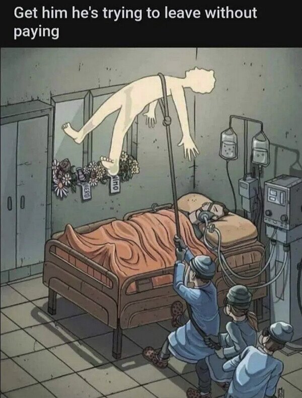 Meme_otros - Simpa en un hospital estadounidense