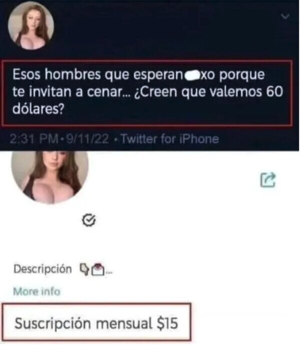 Meme_otros - Mucho menos, en realidad