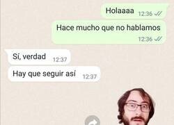 Enlace a Hace mucho tiempo que no hablamos