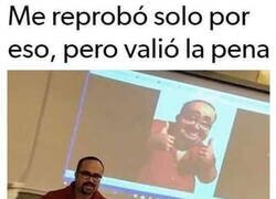 Enlace a Por suerte, se lo tomó bien