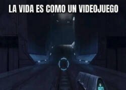 Enlace a La vida es como un videojuego