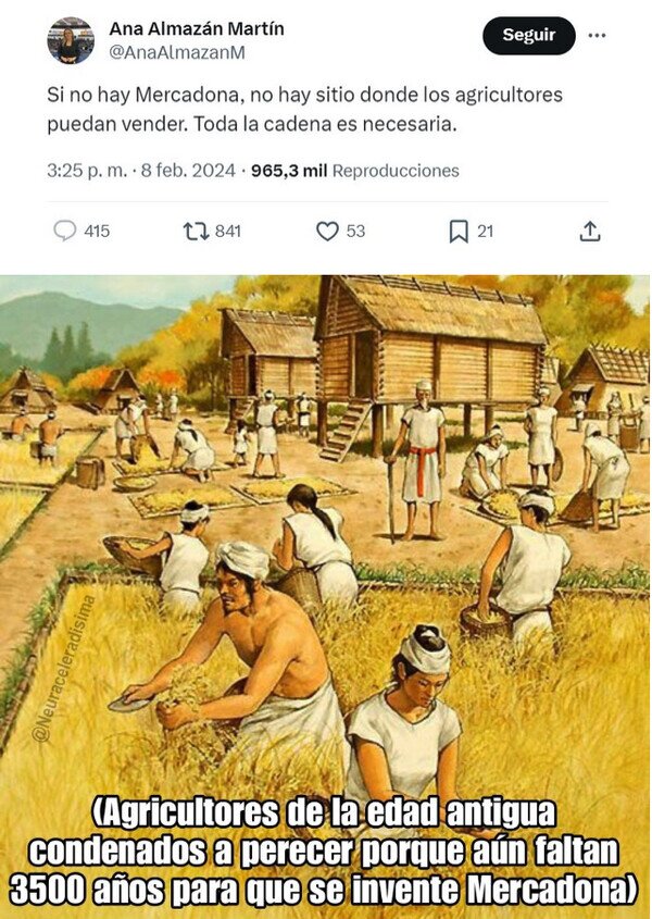 Meme_otros - Qué suerte vivir en la época de Mercadona