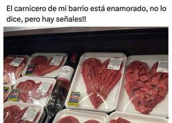 Enlace a Ya es San Valentín en esta carnicería