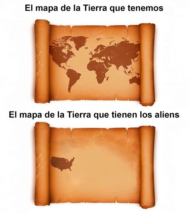 Meme_otros - Solo aterrizan allí
