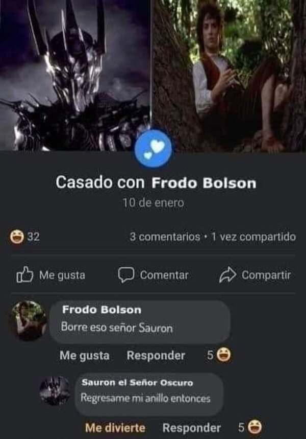 el señor de los anillos,anillo unico,frodo,sauron
