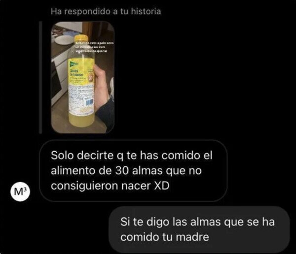 Otros - No te metas con alguien que compra claras de huevo