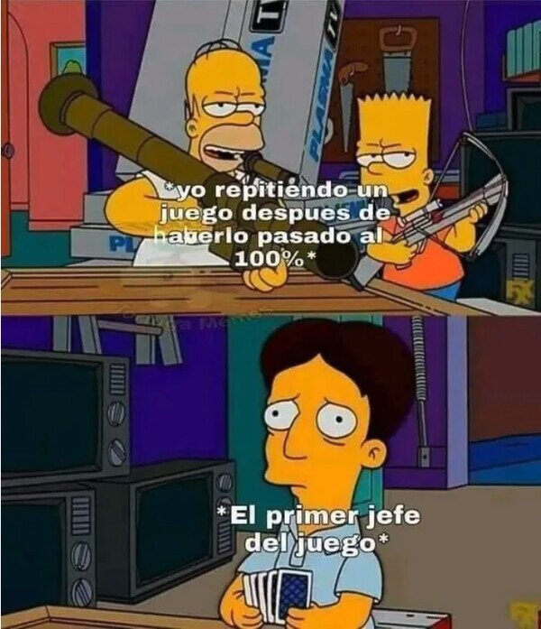 Meme_otros - He acabado con él tantas veces...