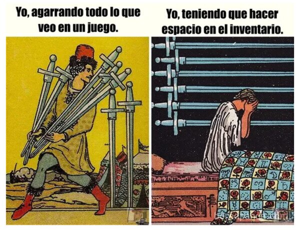 objetos,juegos,inventario,lleno