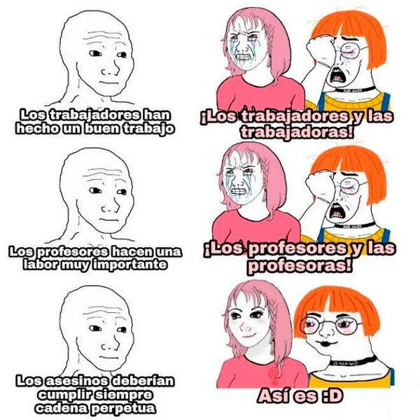 Meme_otros - Inclusividad pero no para todo