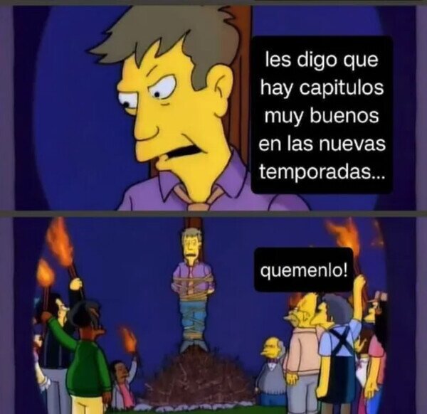 Otros - Los Simpson no volvieron a ser lo mismo