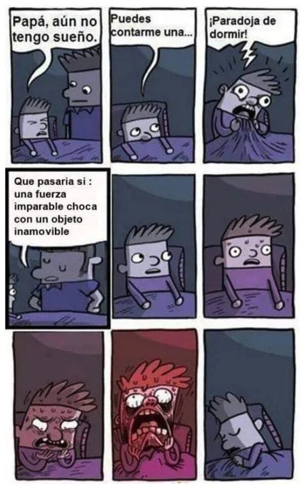 Meme_otros - Paradoja para dormir