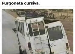 Enlace a Furgoneta cursiva