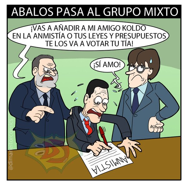 Otros - Abalos pasa al grupo mixto