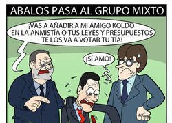 Enlace a Abalos pasa al grupo mixto