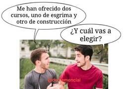 Enlace a Entre dos opciones