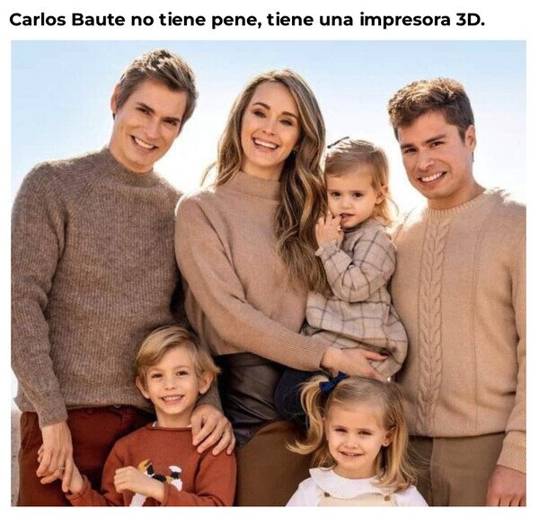 Otros - Sus hijos se parecen más a él que él mismo