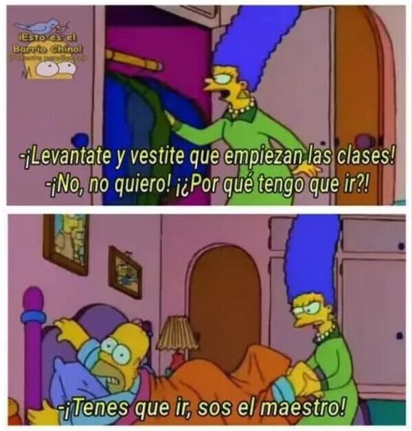 Meme_otros - Cuando no quieres ir a clase