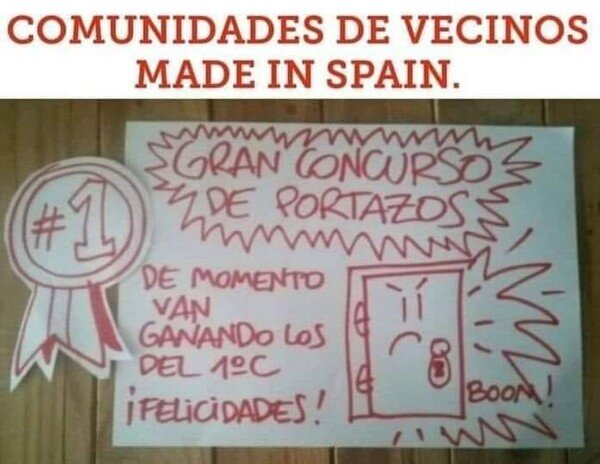 Meme_otros - Vecino con paciencia y humor