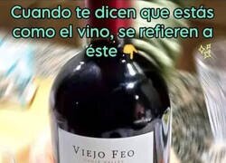 Enlace a Vino viejo y feo