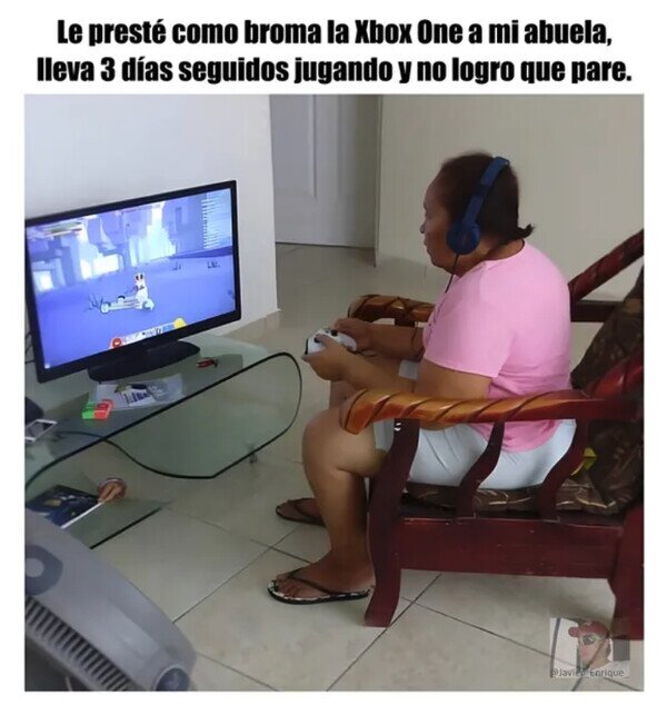 Otros - No esperaba que mi abuela se hiciese gamer