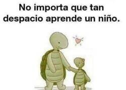 Enlace a Poco a poco y con buena letra