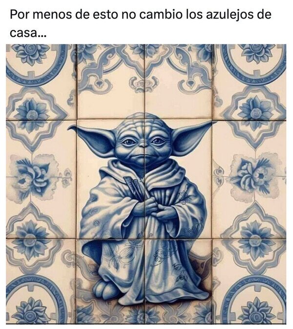 Meme_otros - En un lugar muy muy 'azulejano'...