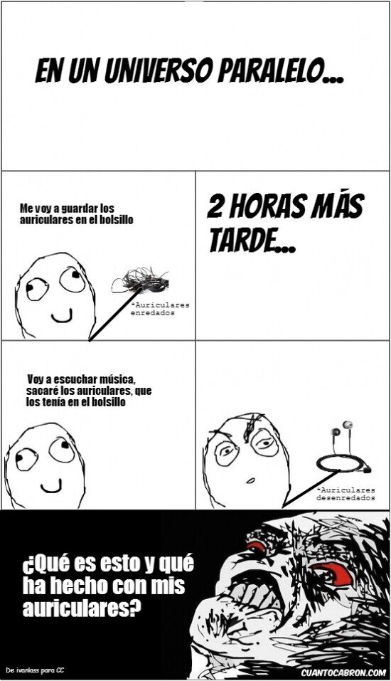 Otros - ¿Auriculares desenredados? That's impossible