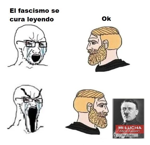 Otros - El fascismo se cura leyendo, y el comunismo estudiando