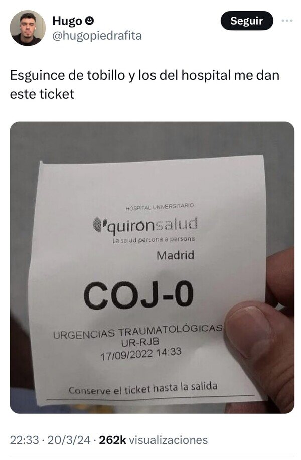 Otros - Parece que le estén vacilando
