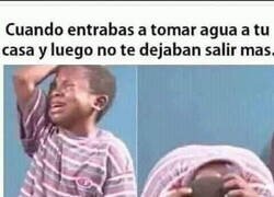 Enlace a Infancia interrumpida