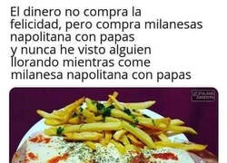 Enlace a Nadie es infeliz con una milanesa