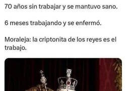 Enlace a Trabajo y realeza no se llevan bien