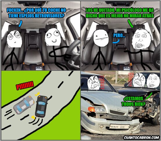 Ffffuuuuuuuuuu - Fucken al volante, peligro constante