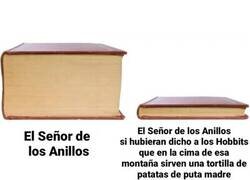 Enlace a El Señor de los Anillos en plan rapidito