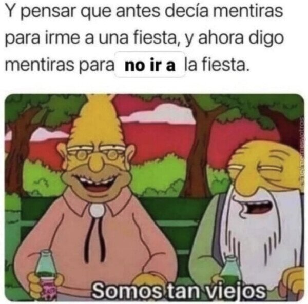 Otros - El tiempo pasa y las excusas cambian