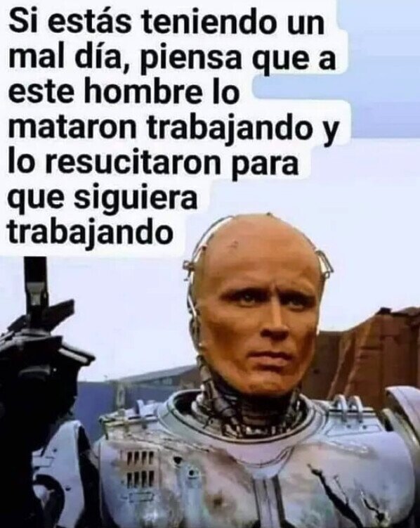 Meme_otros - Pobre Robocop