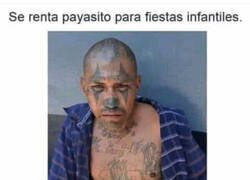 Enlace a Se renta payaso