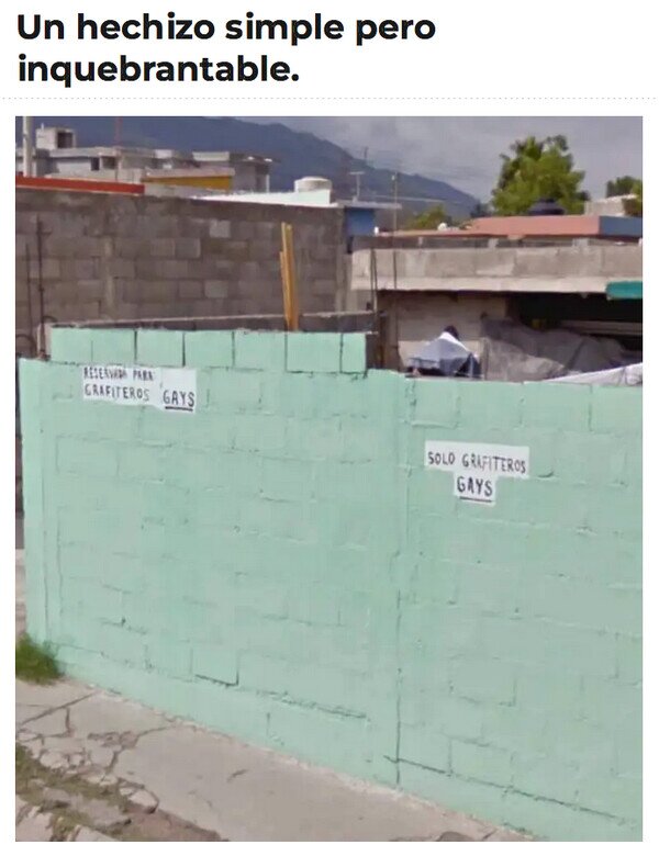 Meme_otros - Y la pared permaneció impoluta