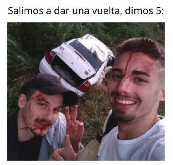 dar,vuelta,accidente,coche