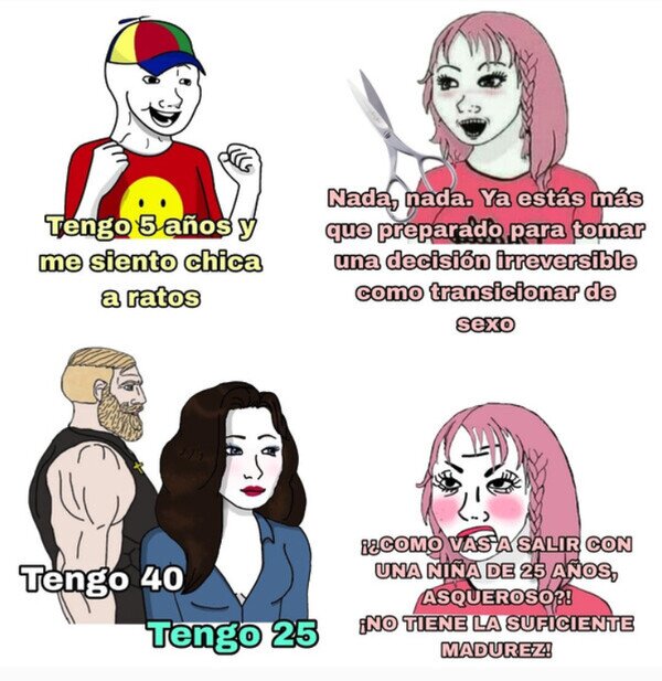 Meme_otros - La madurez es relativa