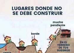 Enlace a Lugares peligrosos para construir